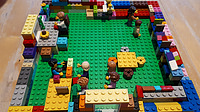 Eine Lego-Bücherei ...